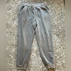 Gray Varsity Sweatpants